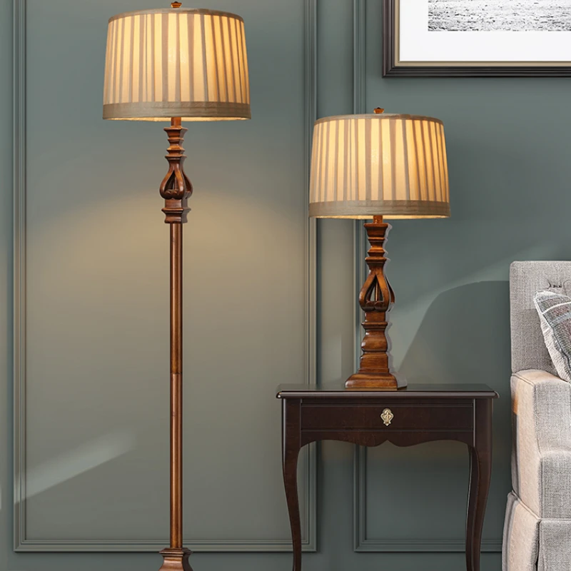 Floor Lamp Tripod - Amerikanische Vintage Retro Stehlampe mit Fernbedienung