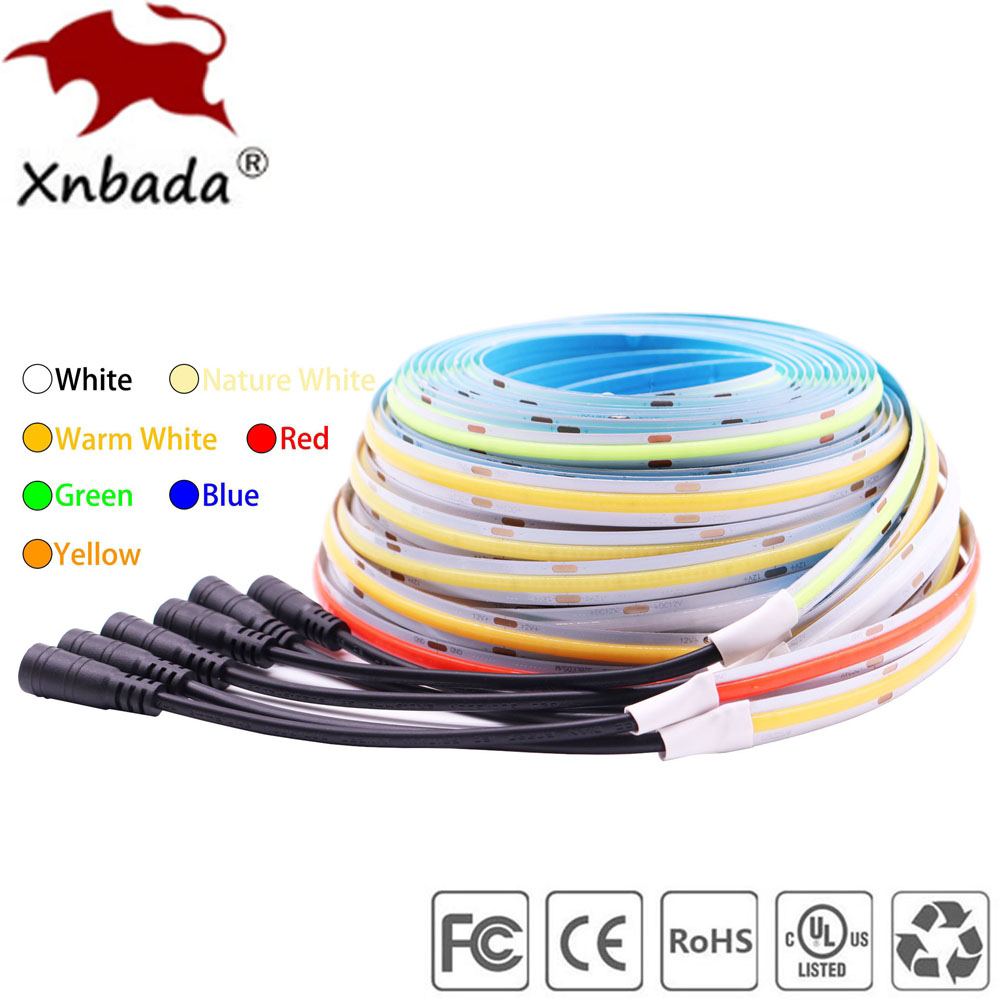 Lighting Decor And More - FOB COB LED-Streifen, 480 LEDs/m, 528