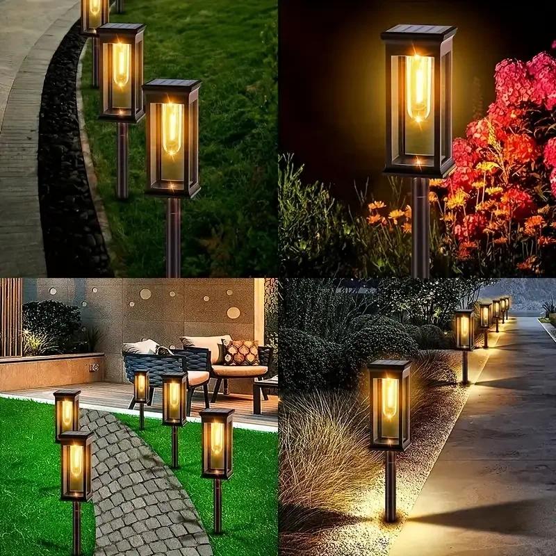4 Stück Solar-Wegeleuchten, So – Outdoor Lighting Wedding Decor Bewertung und Preis