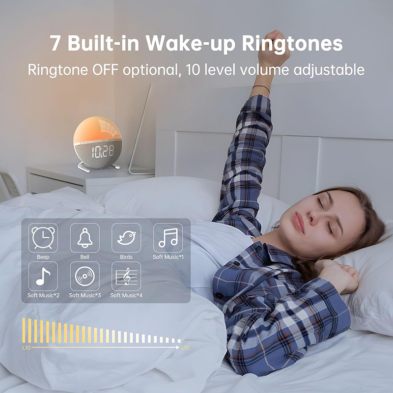 Lichtwecker mit Sonnenaufgangs – Lighting Decor Sunrise Bewertung und Preis