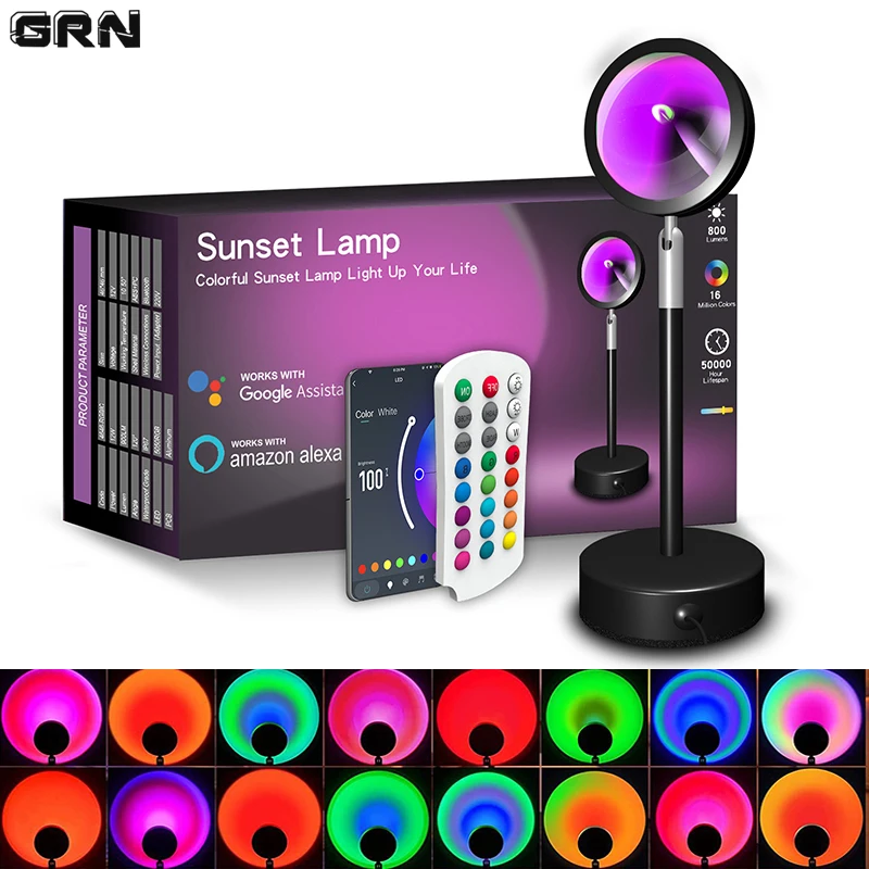 Smart LED Sonnen untergang Lam – Touch Dimmer Lamp Bewertung und Preis