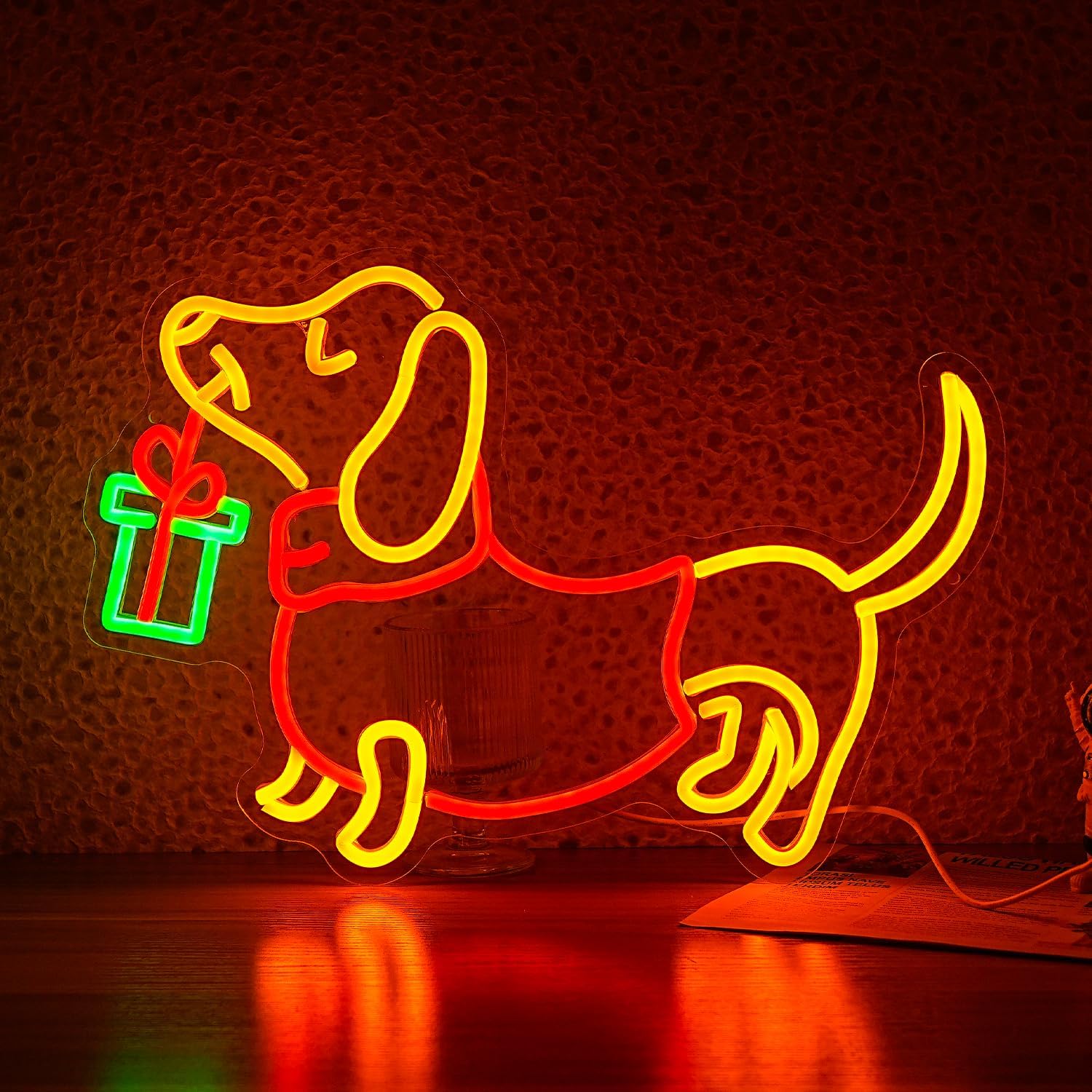 USB-dimmbares Dackel-Neonschil – Bedroom Lighting Decor Ideas Bewertung und Preis