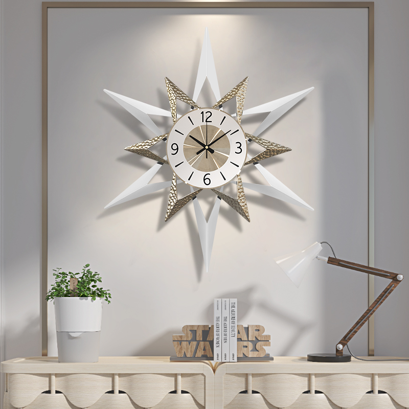 80 cm große Wanduhr für Wohnzi – Lighting Home Decor Wall Clocks Bewertung und Preis