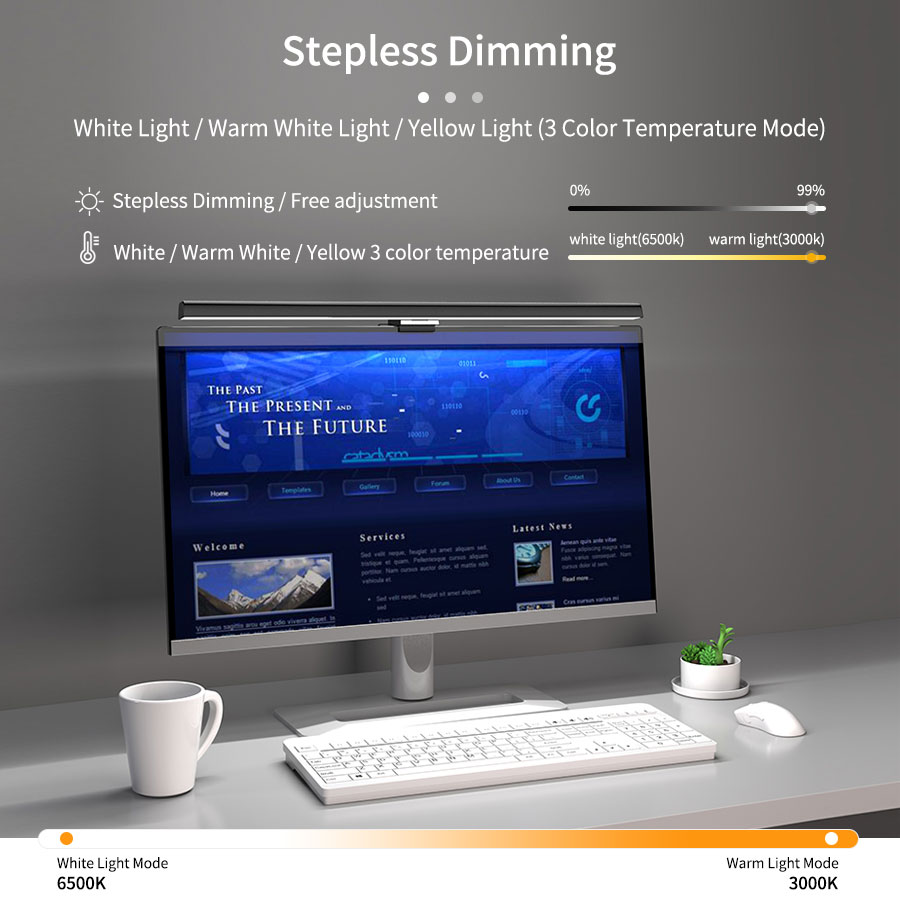 50cm LED-Monitorleuchte Bildsc – Touch Dimmer Lamp Bewertung und Preis