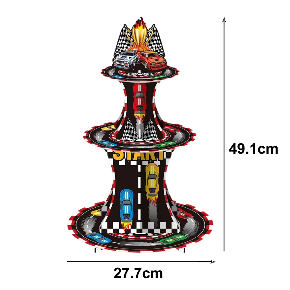 Rennwagen-Geburtstagsparty-Dek – Lighting Mcqueen Birthday Decor Bewertung und Preis