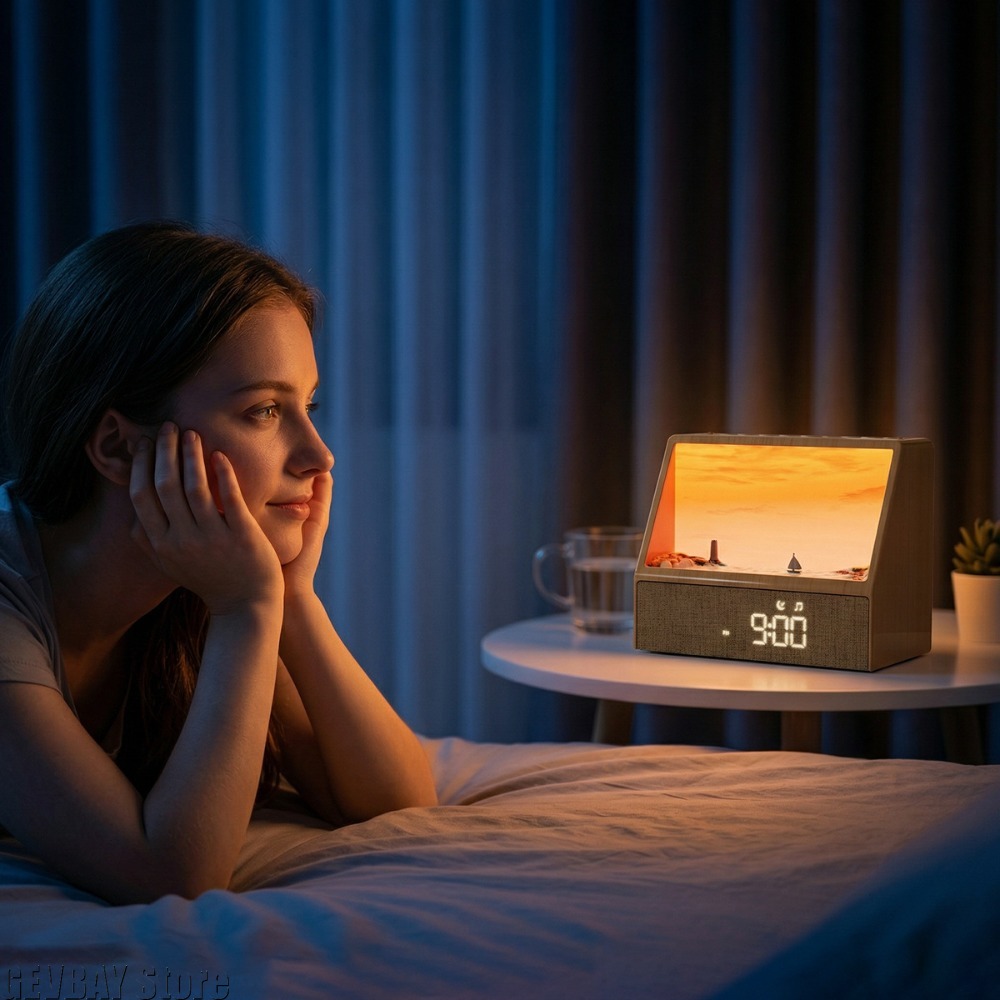 Sonnenaufgang-Weckuhr mit weiß – Lighting Decor Sunrise Bewertung und Preis