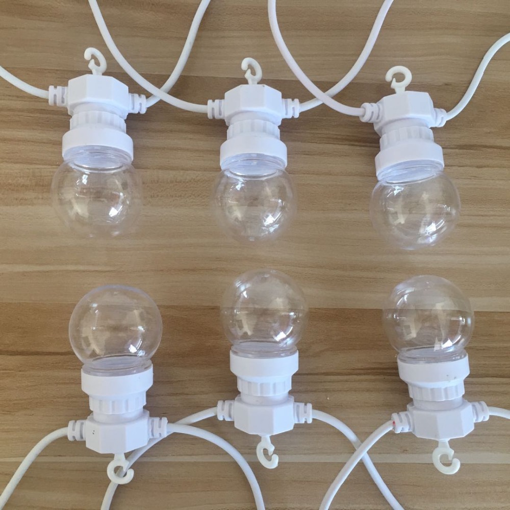 IP65 G50 Weißes Kabel Milchkug – Outdoor Lighting Wedding Decor Bewertung und Preis