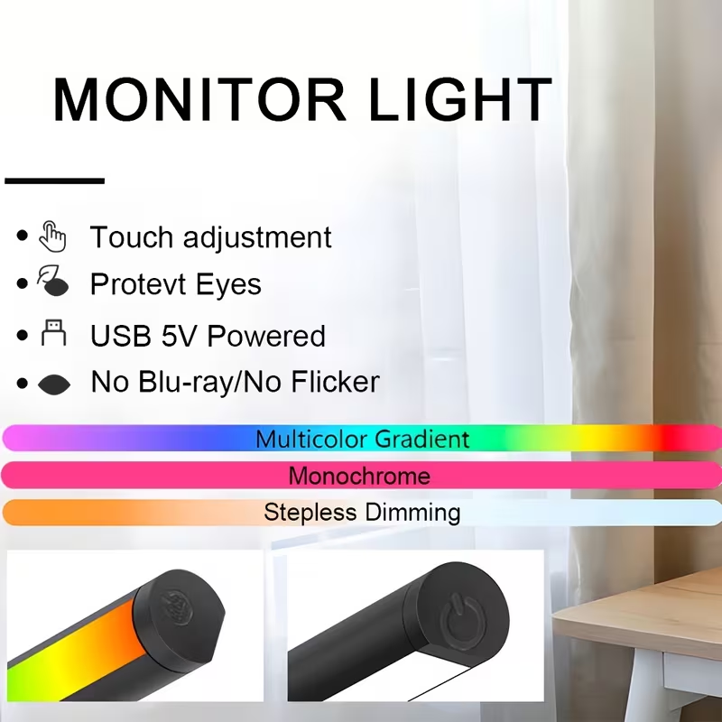 5V USB LED-Bildschirm-Hängeleu – Touch Dimmer Lamp Bewertung und Preis