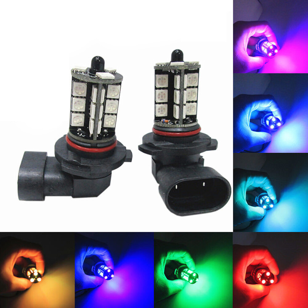 2x RGB H11 H9 H8 5050 27SMD Au – Touch Dimmer Lamp Bewertung und Preis
