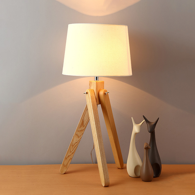 Nordic Holz Boden Lampen Holz  – Floor Lamp Tripod Bewertung und Preis