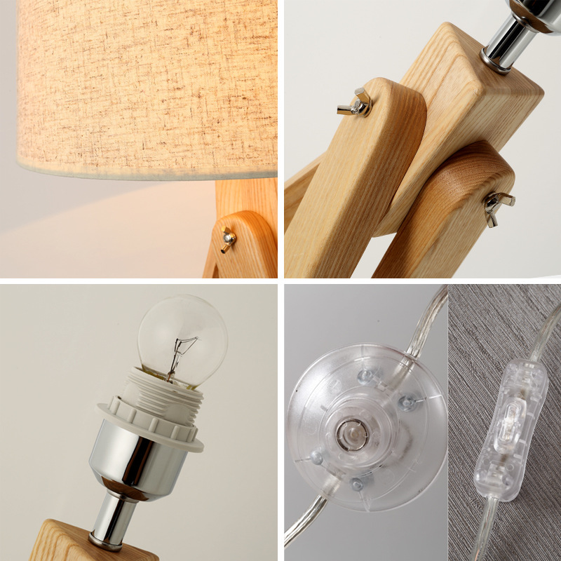 Nordic Holz Boden Lampen Holz  – Floor Lamp Tripod Bewertung und Preis
