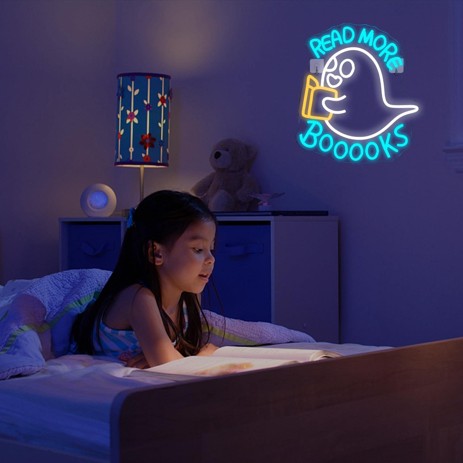Mehr Bücher Neonschild USB Dim – Lighting Decor And More Bewertung und Preis