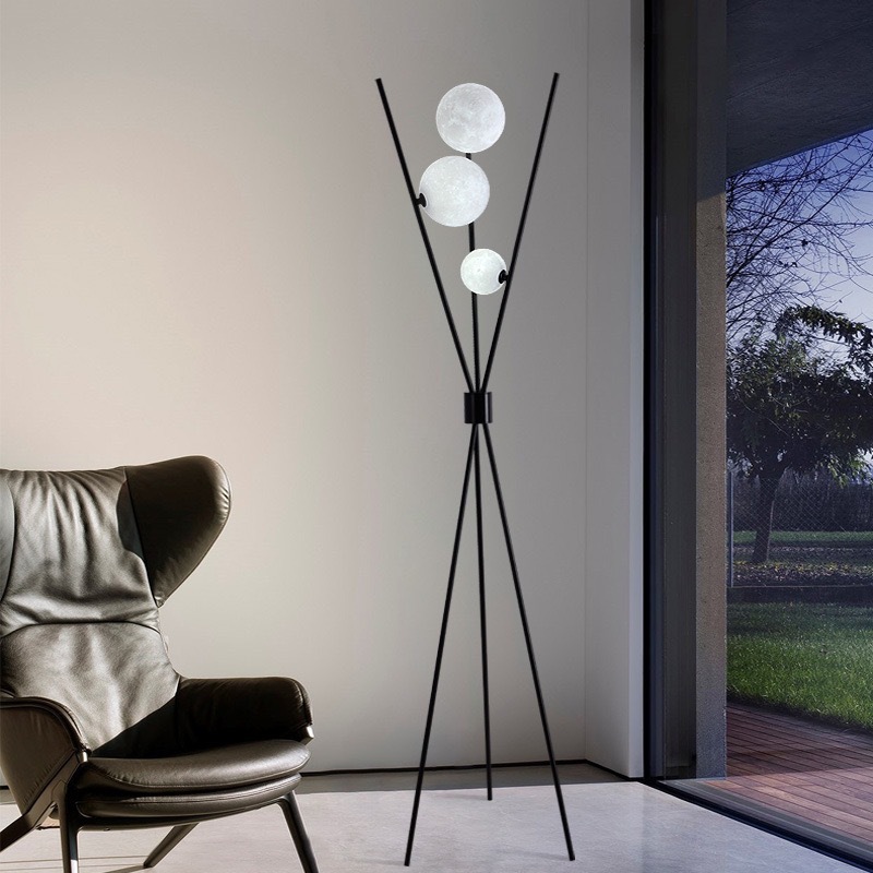 Nordische Moderne Mond-Stehlam – Floor Lamp Tripod Bewertung und Preis