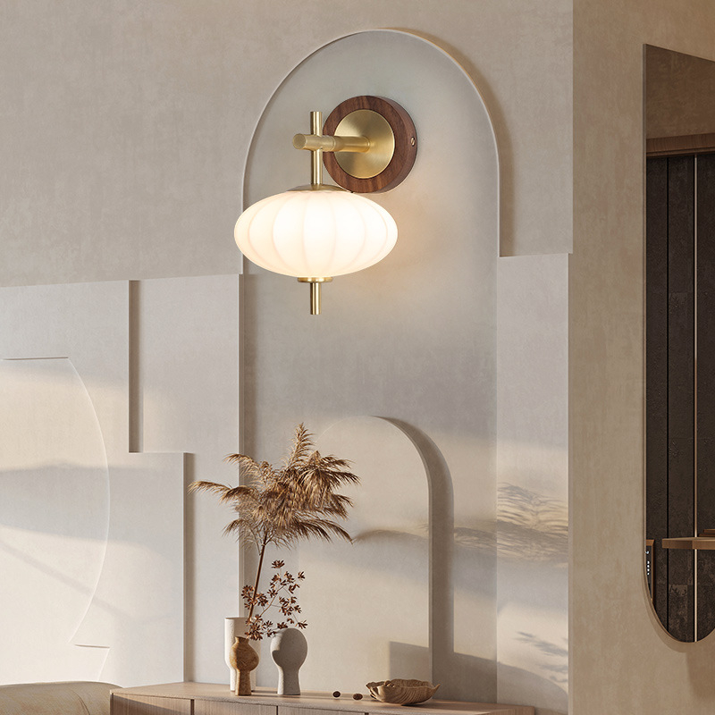 Moderne Walnuss Wandleuchte In – Foyer Lighting Wall Decor Bewertung und Preis