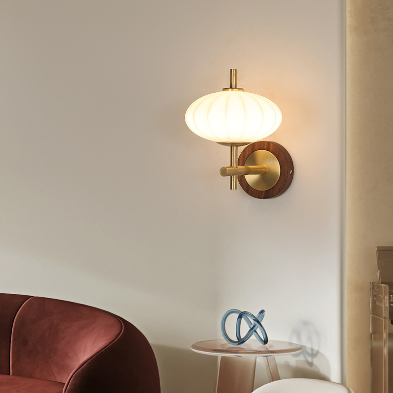 Moderne Walnuss Wandleuchte In – Foyer Lighting Wall Decor Bewertung und Preis