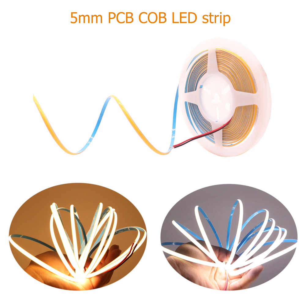 5mm COB LED Streifen 384LEDs/m – Lighting Decor And More Bewertung und Preis