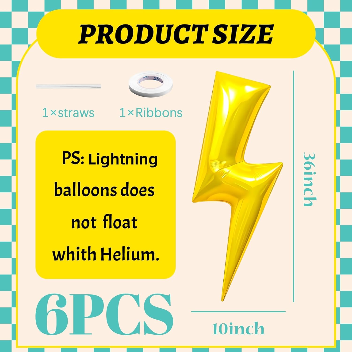 6 Stück/Set 91,44 CM Große Bli – Lighting Mcqueen Birthday Decor Bewertung und Preis
