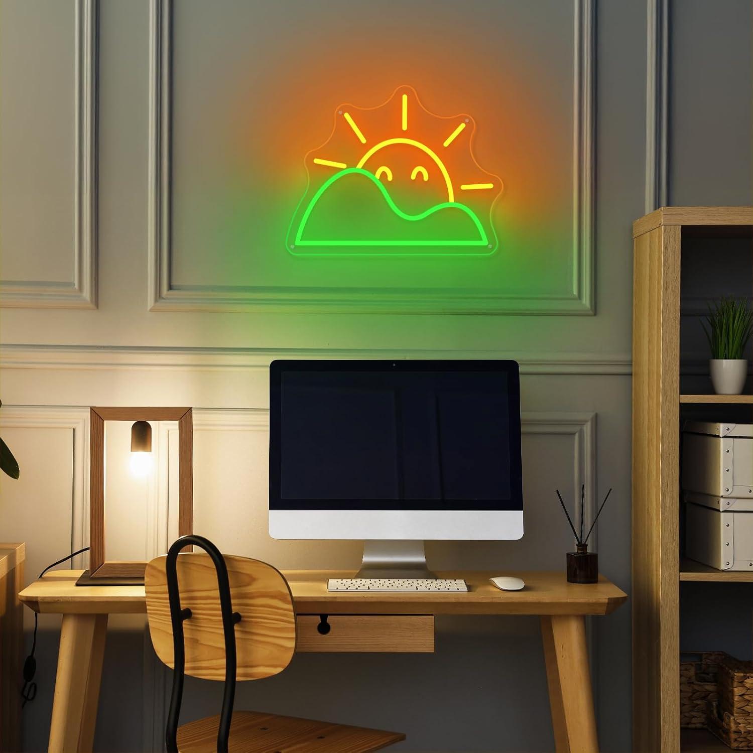 Sonnenaufgang-Neonschild USB D – Lighting Decor Sunrise Bewertung und Preis