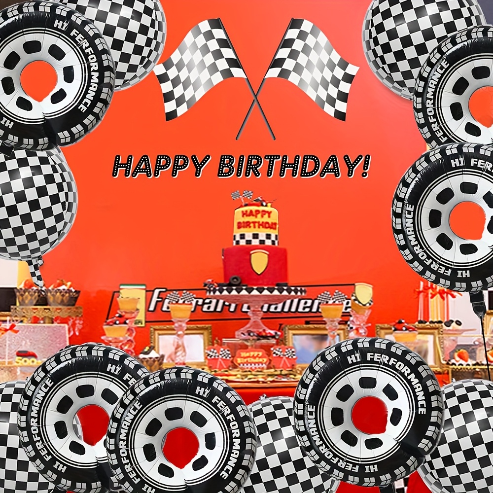 Rennwagen Geburtstagsparty Dek – Lighting Mcqueen Birthday Decor Bewertung und Preis