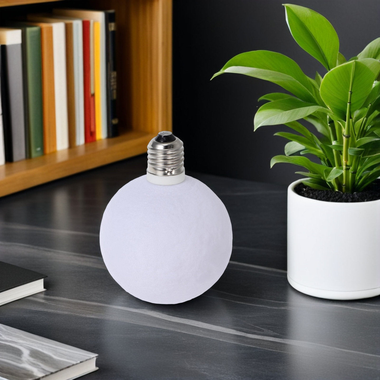 Moderne Mondförmige Lampe 3D-G – Lighting Decor In Room Bewertung und Preis
