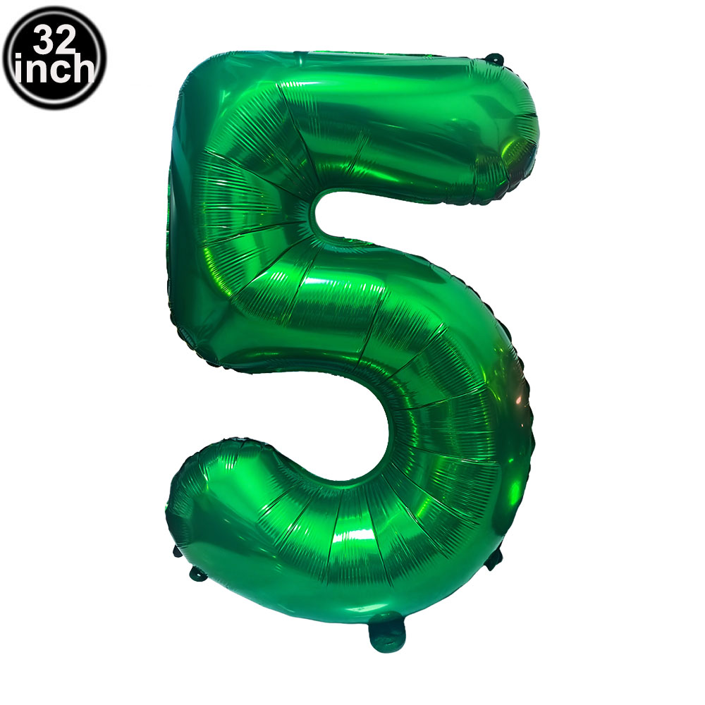 Mehrfarbige große Zahlen 5 Bal – Lighting Mcqueen Birthday Decor Bewertung und Preis
